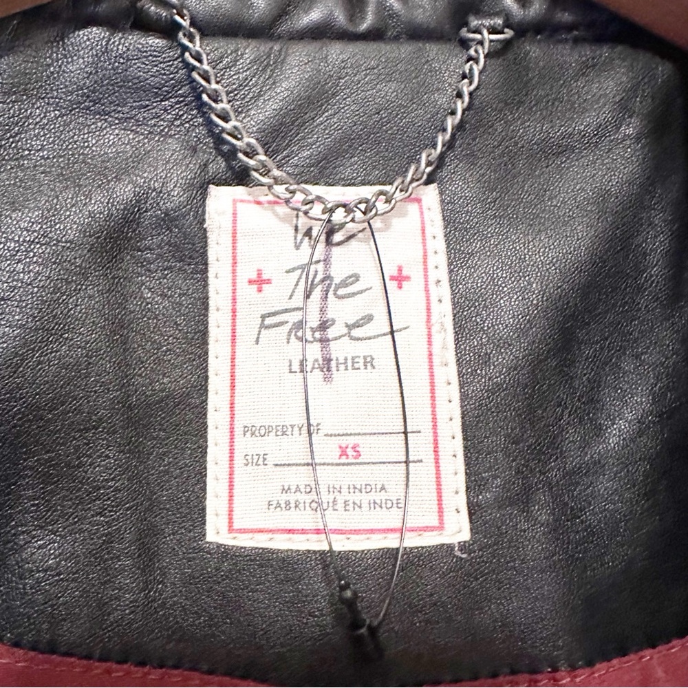Free People We The Free Trixie Mini Moto Jacket - Picture 13 of 13